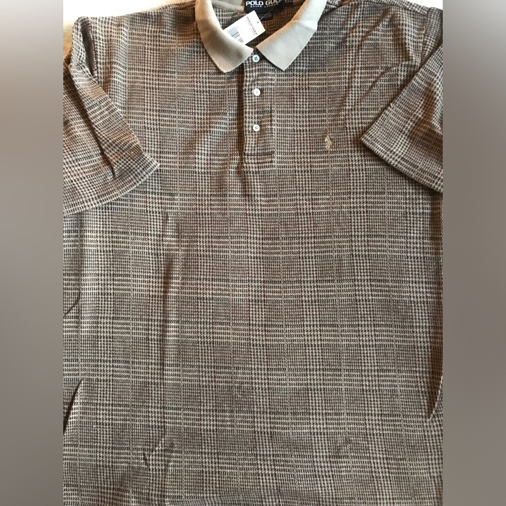 Polo Golf Ralph Lauren Glenn Plaid Double Knit polo shirt